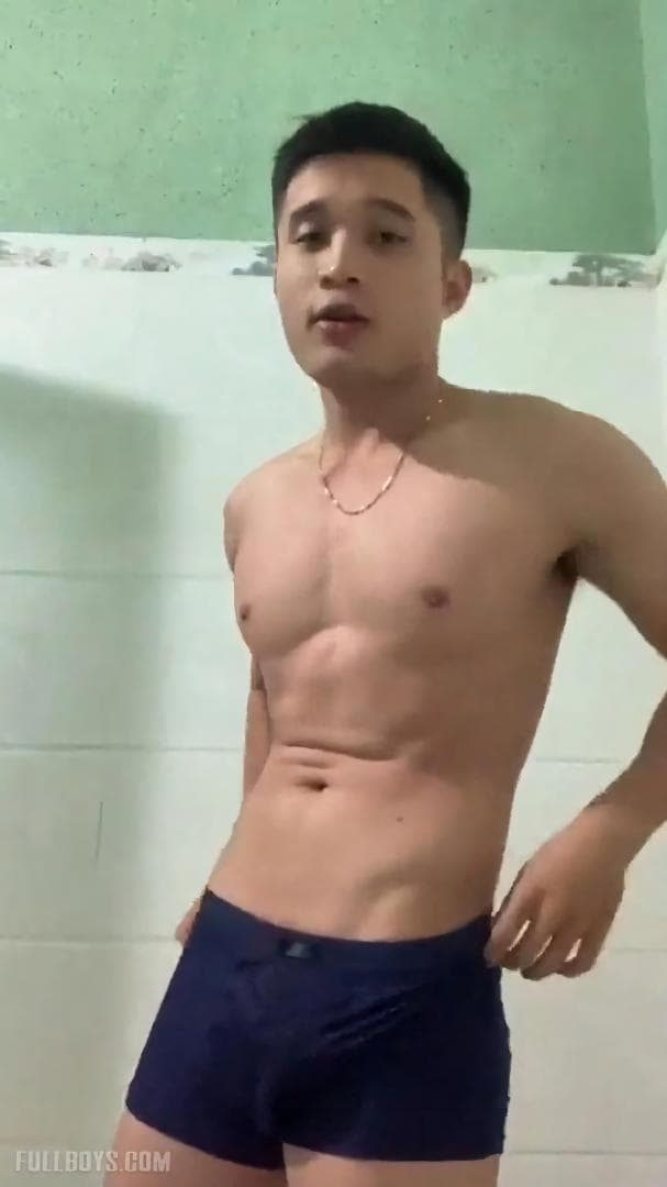 Handsome Viet Nam cumshot sex